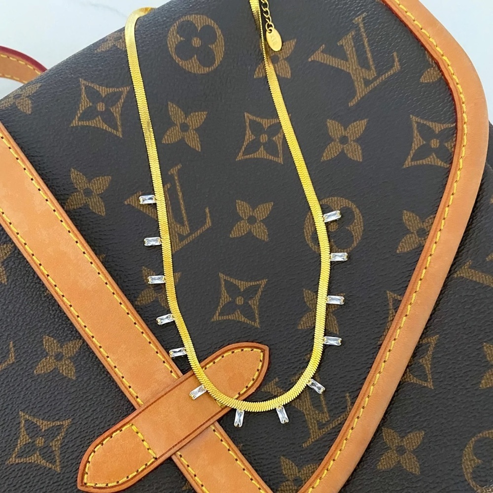 All around Diamond Necklace